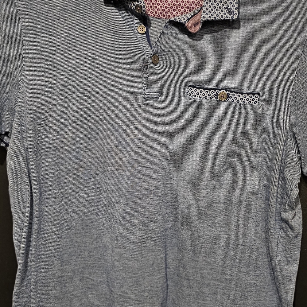 Ted Baker Blue Casual Button Down Shirt